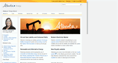 Desktop Screenshot of energy.alberta.ca