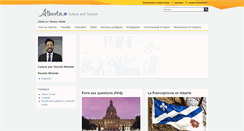 Desktop Screenshot of bonjour.alberta.ca